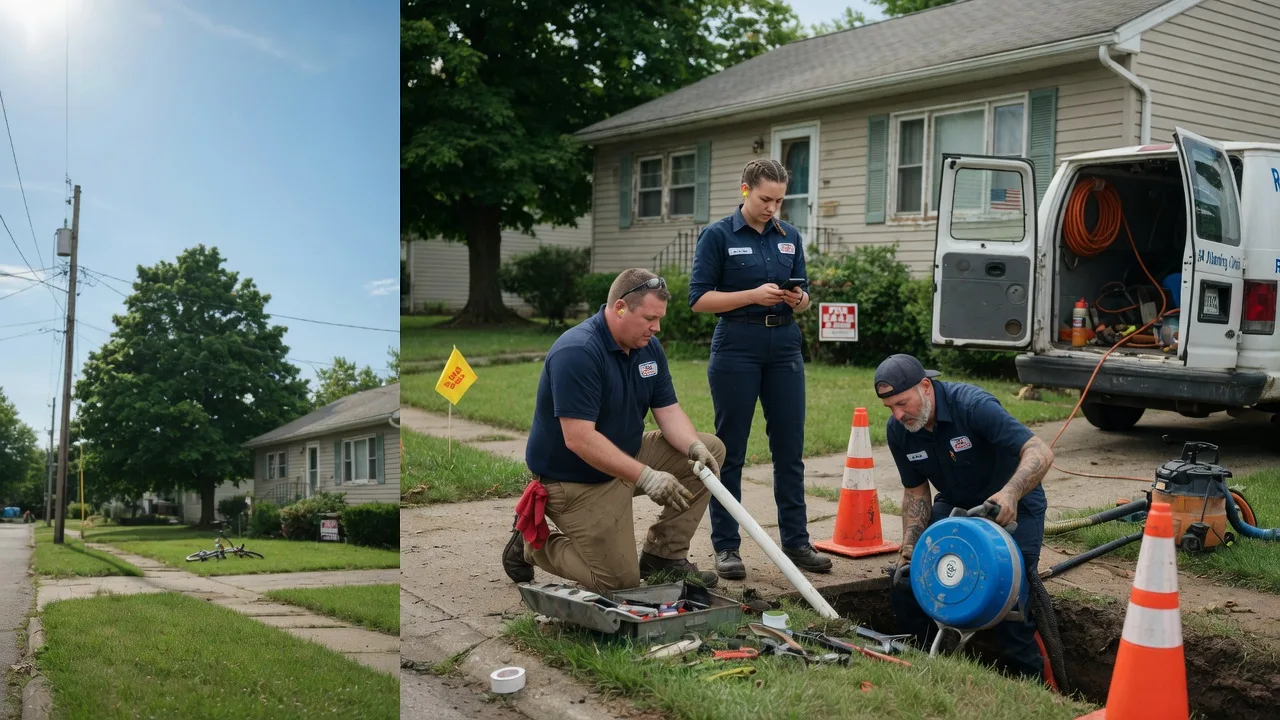 Sewer Line Repair in Knoxville, IL near me